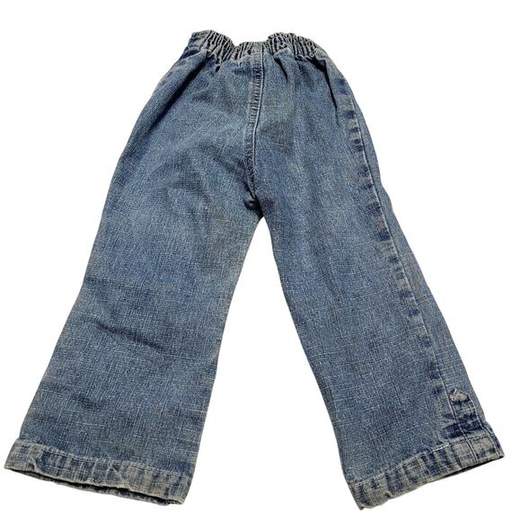 Vintage Tweety Bird Baby Looney Tunes Girl's Denim Jeans Size 24 Months 90's - Picture 2 of 8